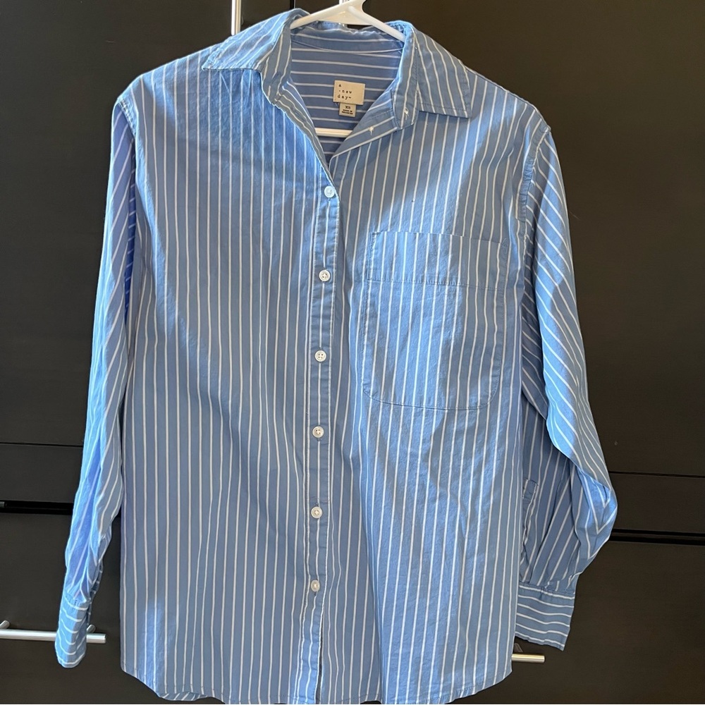 Striped Button Up Shirt